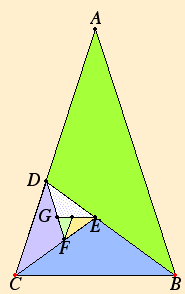 a series of triangles